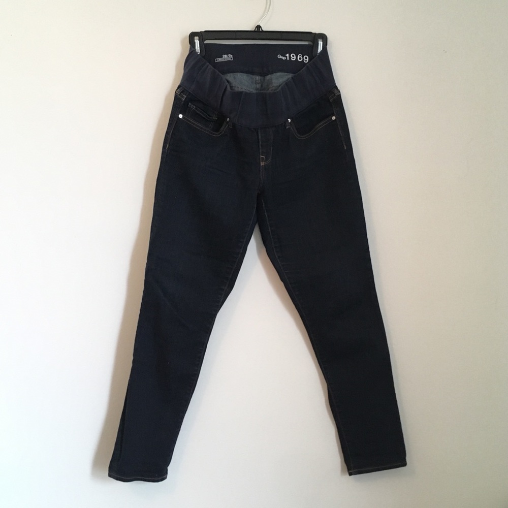Gap Always Skinny Maternity Jeans 6 short